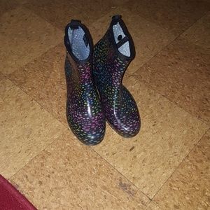 Polka Dot Rain boots